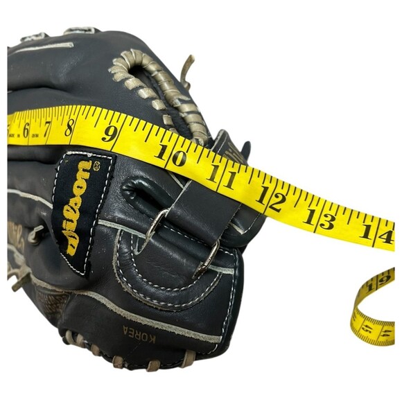 Wilsons Optima Gold Grip-Tite Leather Softball Glove  OG7 A9845 Right Hand Throw - Picture 9 of 9